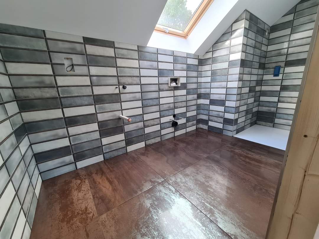 wall and floor tiling